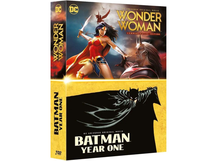 Dvd Wonder Woman + Batman: Year One - Pack