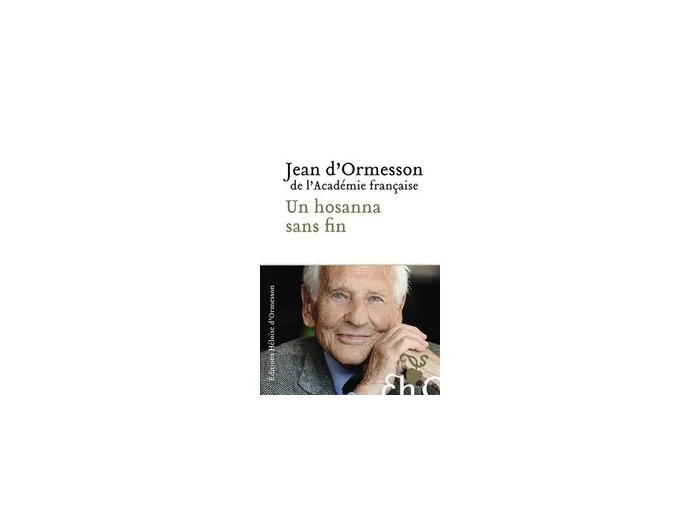 Livre Un Hosanna sans fin - Grand Format