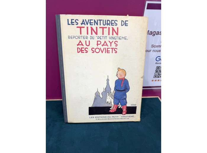 Livre Tintin Au Pays Des Soviets