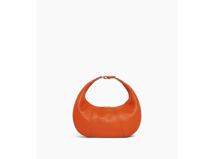 Petit sac hobo Juliette en cuir grainé