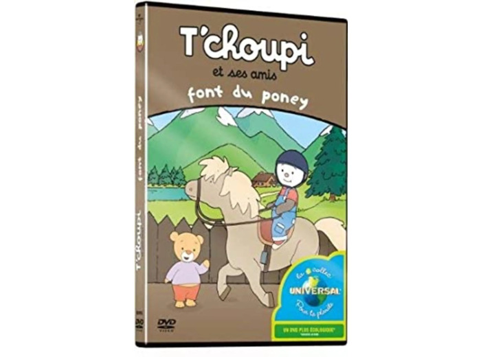 Dvd T'choupi et ses amis (interactif) - T'choupi et ses amis font du poney