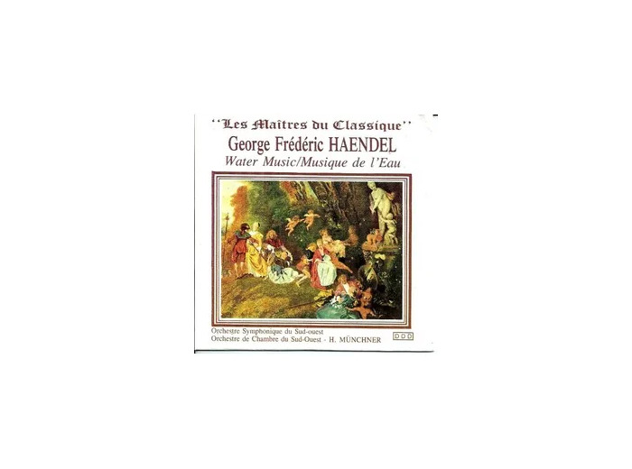 Cd Georg Friedrich Händel - Water Music/ Musique de l'Eau