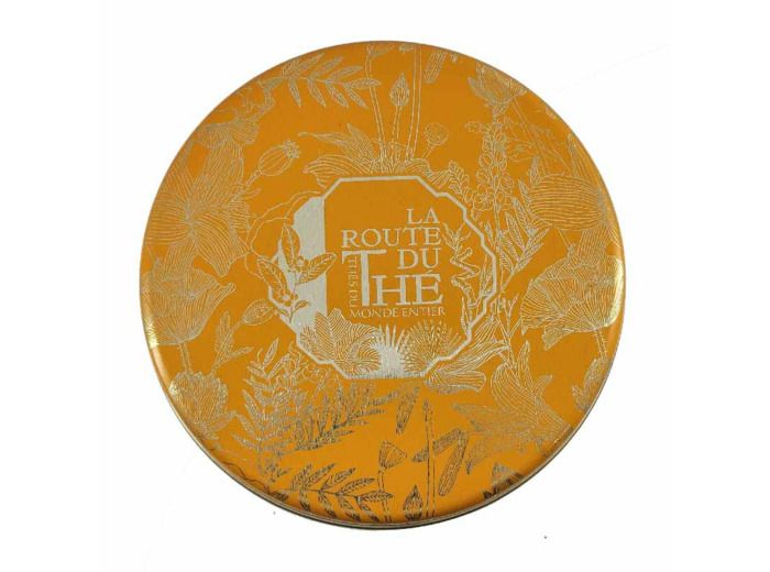 PETITE BOITE À THÉ JAUNE - LA ROUTE DU THÉ