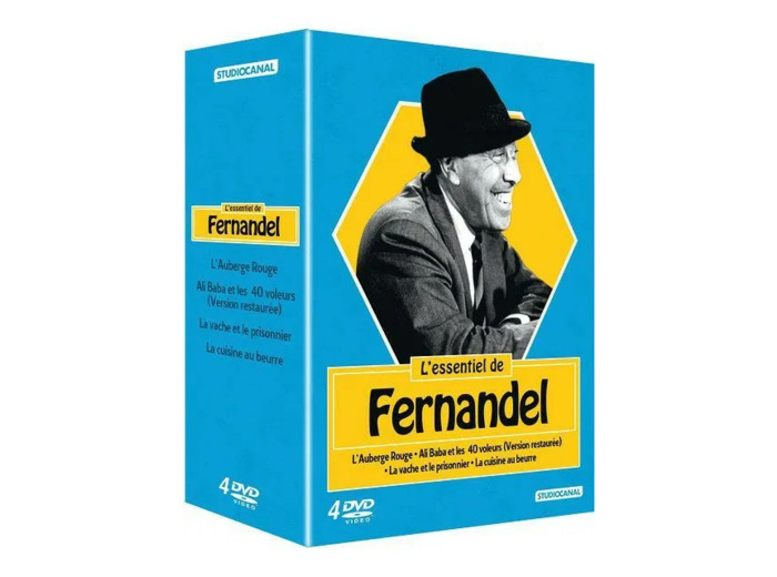 Dvd L'Essentiel de Fernandel : L'auberge rouge + Ali Baba et les 40 voleurs + La vache et le prisonnier + La cuisine au beurre