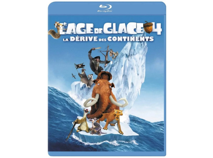 Blu-Ray L'Age de glace 4 : La dérive des continents