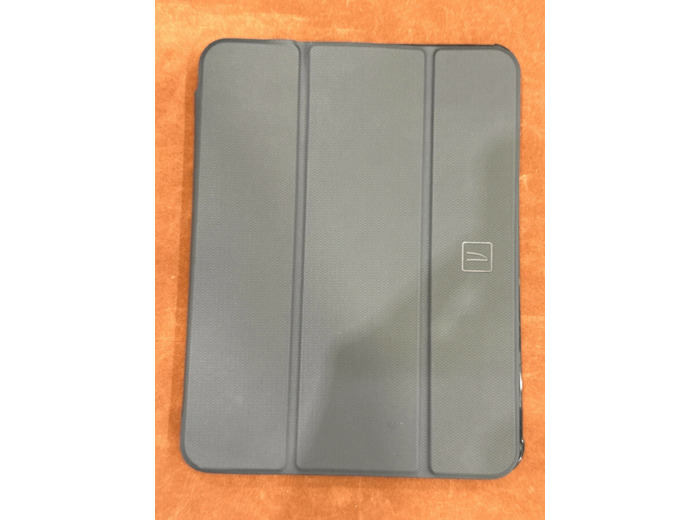 Tucano Satin folio case iPad Air 11 pouces (2024) M2 Bleu foncé