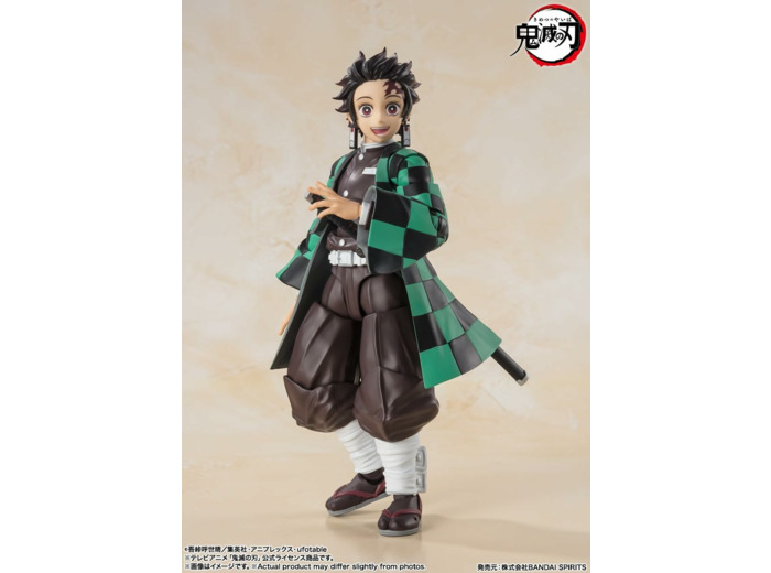 Demon Slayer: Figurine Tanjiro Kamado S.H.Figuarts Bandai