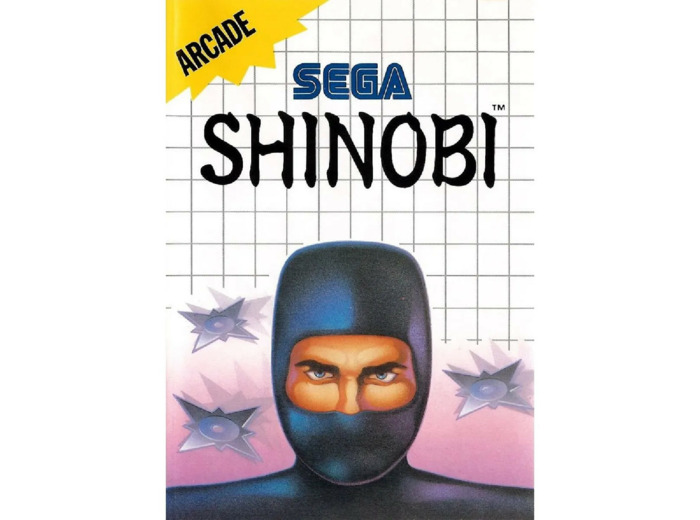 Jeu Sega Master System Shinobi