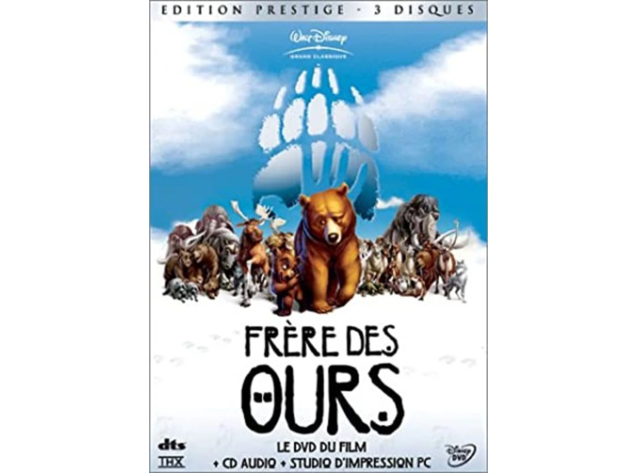 Dvd Frère des ours - Édition Prestige 2 DVD [CD 4 titres inclus]