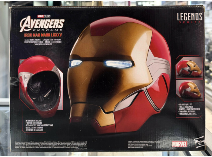 AVENGERS MOVIE Marvel Legends Series Casque électronique premium Iron Man