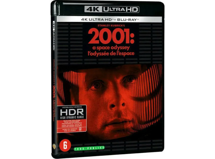 Blu-ray 4k Ultra Hd 2001 L'odyssée de L'espace