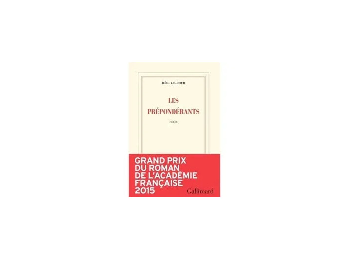 Livre Les prépondérants - Grand Format