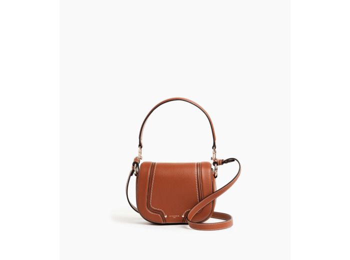 Petit sac bandoulière Ella en cuir grainé