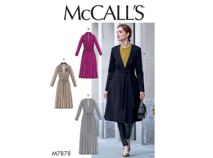 McCall’s – Patron Femme Veste M7878 du 32 au 42