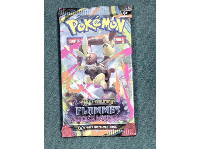 Booster Pokémon Flammes Fantasmagoriques Méga Evolution ME2