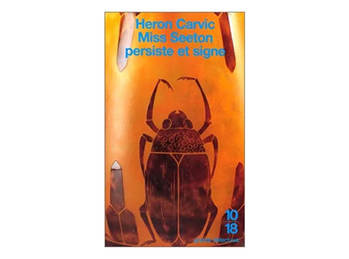 Livre Miss Seeton persiste et signe