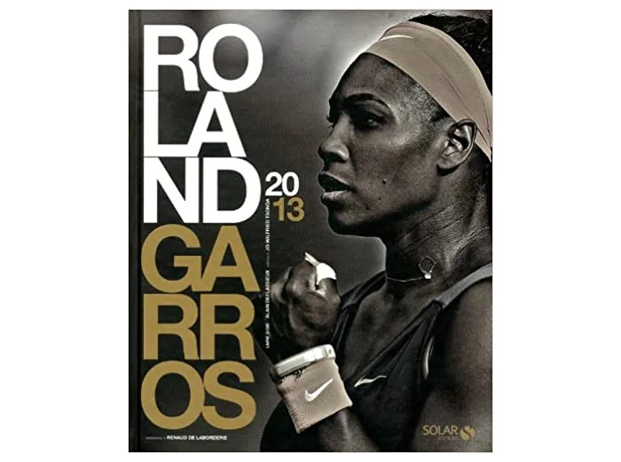 Livre Roland Garros 2013 - d'or