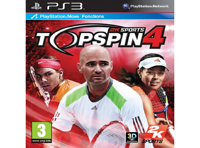 Jeu Ps3 2k Sports Top Spin 4