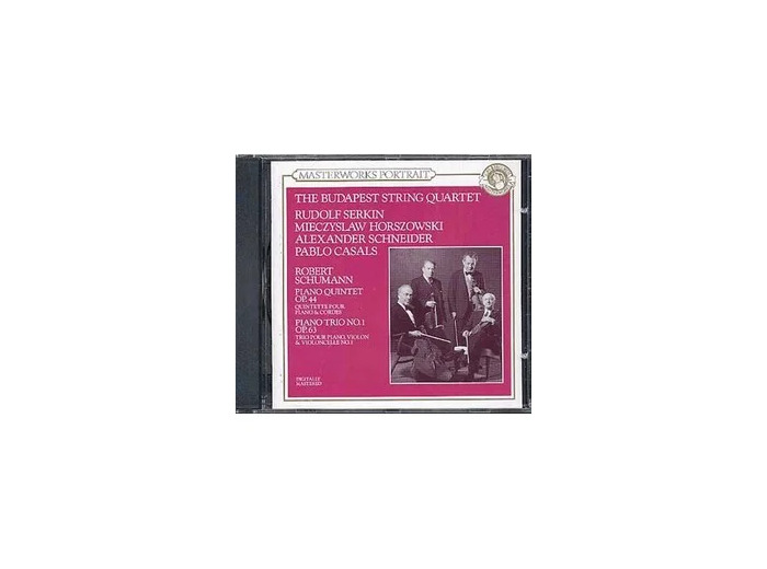 Cd Robert Schumann - Piano Quintet Op. 44, Piano Trio No. 1 Op. 63 (1990)