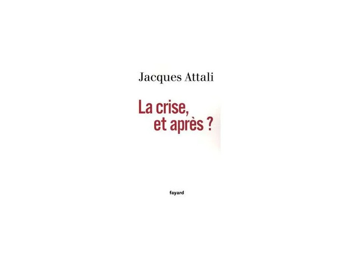 Livre La Crise, et après ?