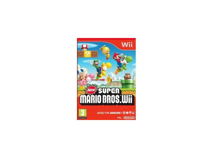 Jeu Wii New Super Mario Bros. Wii