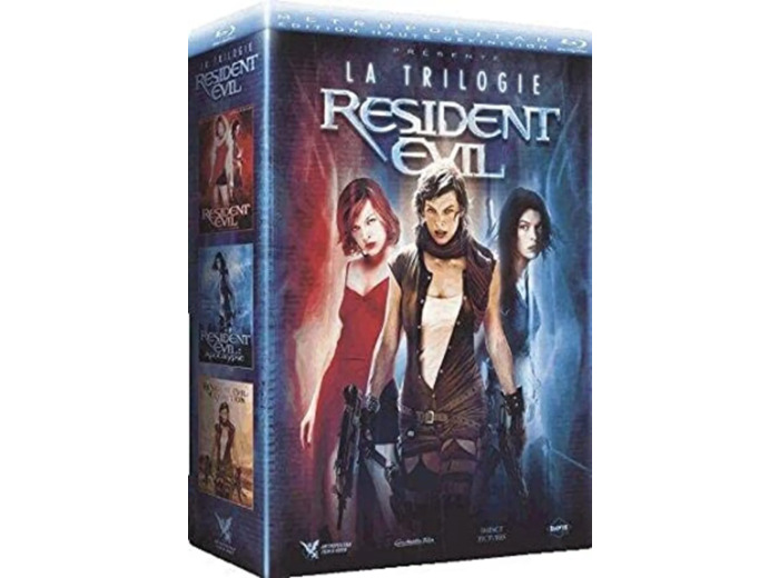 Blu-Ray Resident Evil : La trilogie : Resident Evil + Resident Evil : Apocalypse + Resident Evil : Extinction - Blu - ray