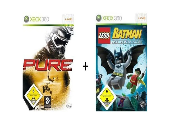 Jeu Xbox 360 Bipack Lego Batman Pure
