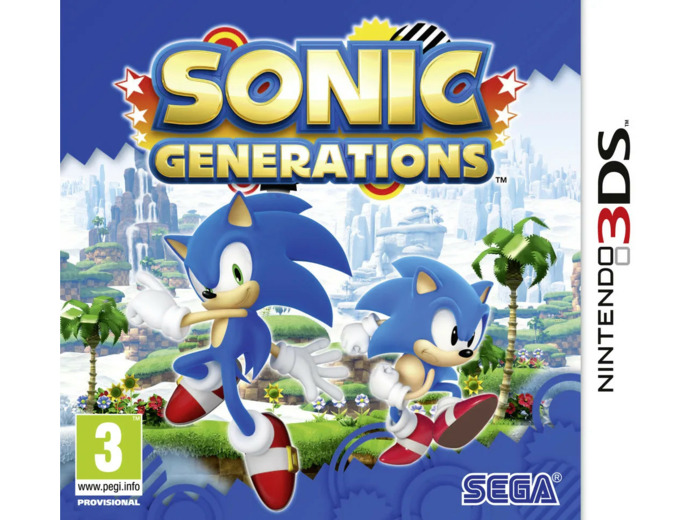 Jeu 3ds Sonic Generations