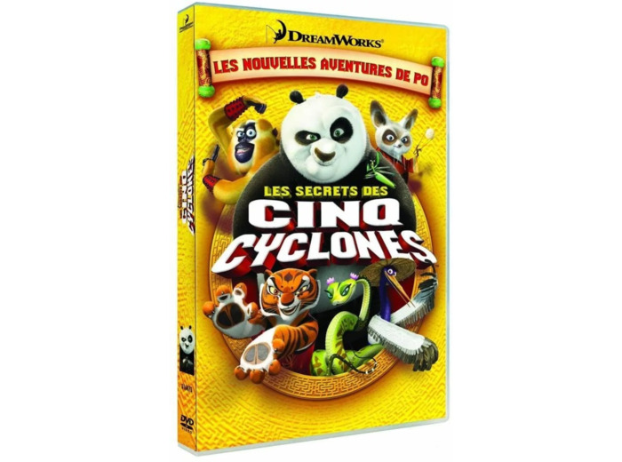 Dvd Kung fu panda - les secrets des 5 cyclones