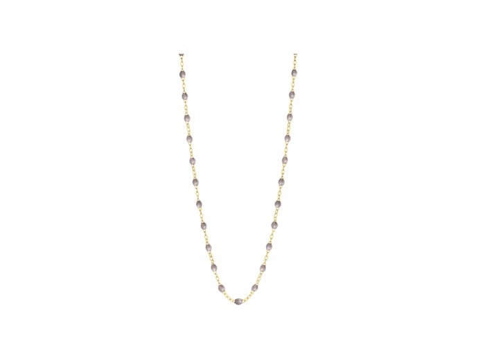 Collier Gigi Clozeau Classique en or jaune et résine argent, 42cm