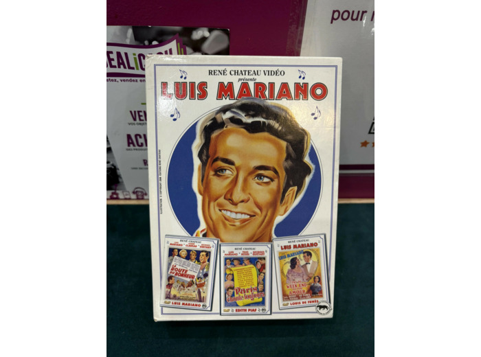 Dvd Coffret Luis Mariano : La route du bonheur / Paris chante toujours / Pas de week end pour notre amour