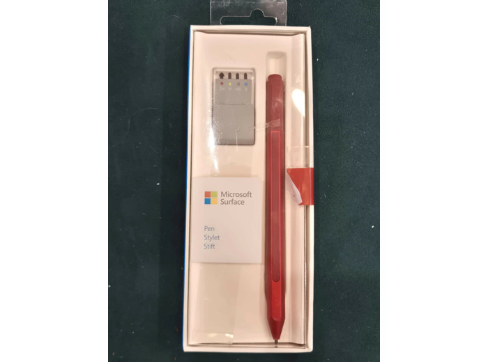 Microsoft Surface Pen - V3 - stylet actif - 2 boutons - Bluetooth 4.0 - rouge - pour Surface 3, Book, Book with Performance Base, Pro 3, Pro 4