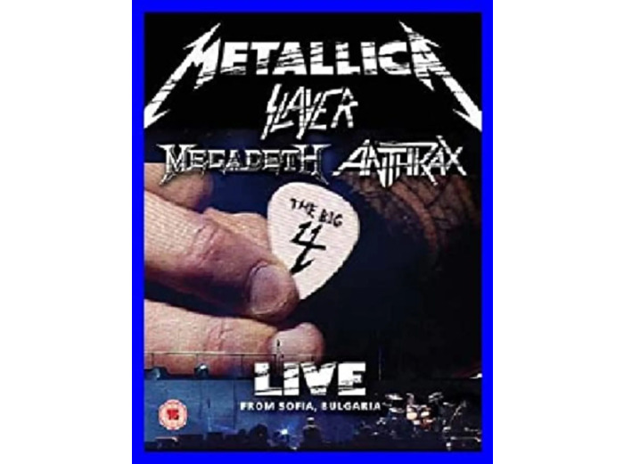 Dvd The Big Four : Live From Sofia, Bulgaria (Coffret de 2 Dvd)