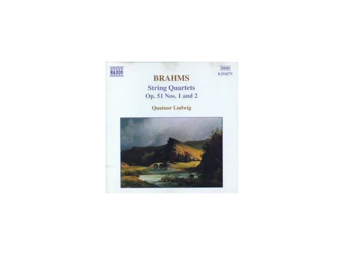 Cd Johannes Brahms - String Quartets Op. 51 Nos. 1 and 2 (1998)