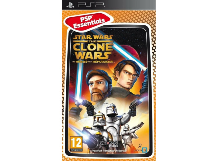 Jeu PSP Star Wars The Clone Wars - Les Héros De La République