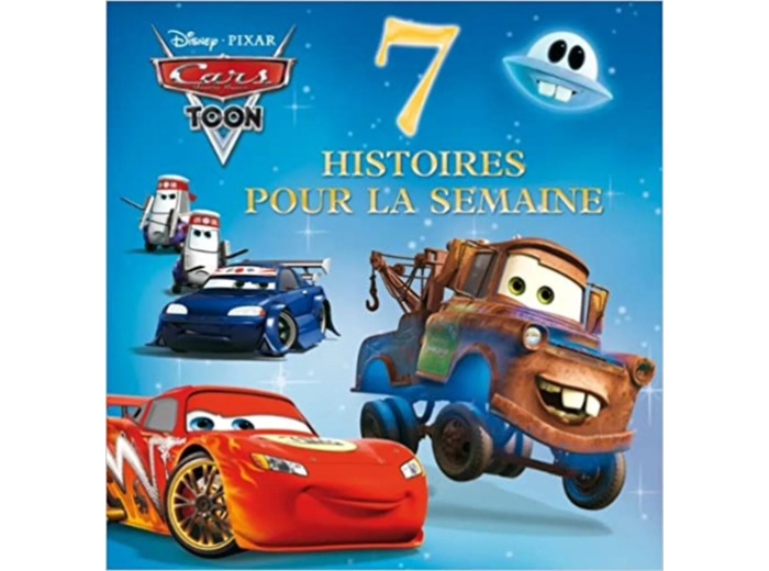 Livre 7 histoires pour la semaine avec Cars