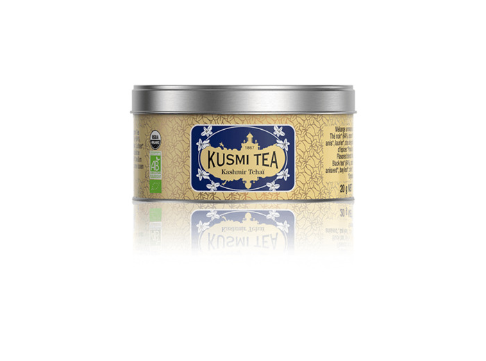 Mélanges Historiques Noirs Kashmir Tchaï bio - Boîte métal 20gr