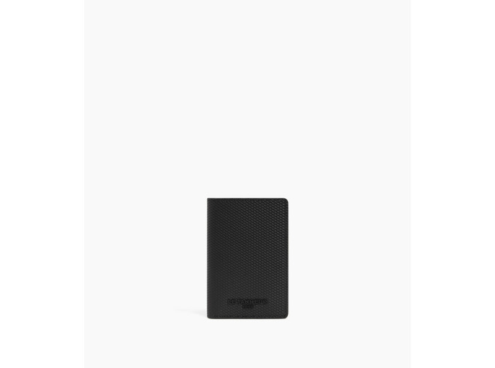 Porte cartes vertical Emile en cuir signature T
