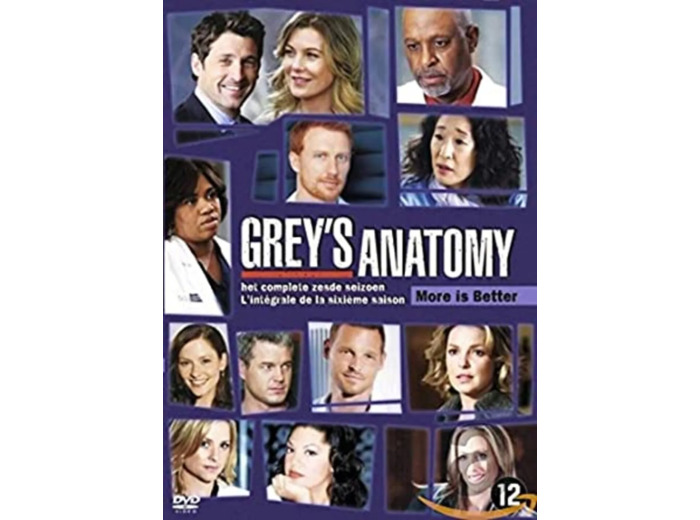 Dvd Grey'S Anatomy Saison 6