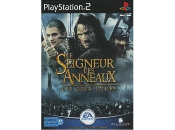 Jeu PS2 Le Seigneur des Anneaux : Les Deux Tours - Platinum