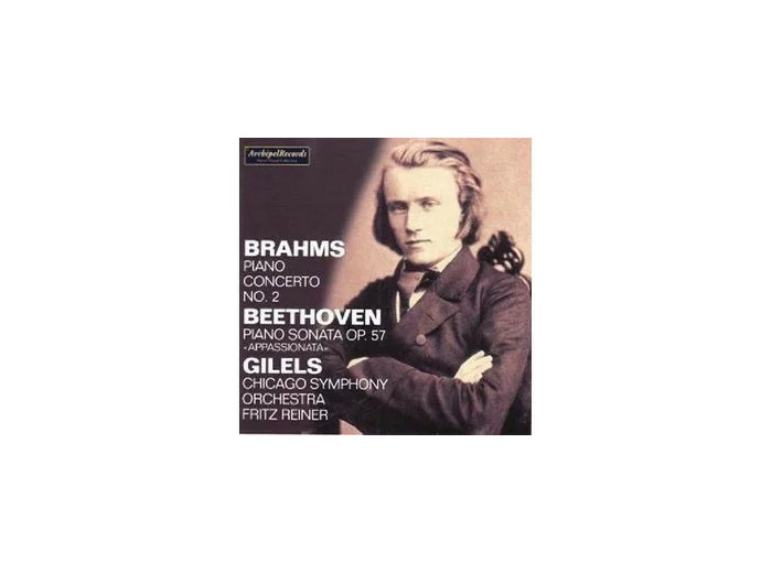 Cd Gilels plays : Concerto pour piano no. 2