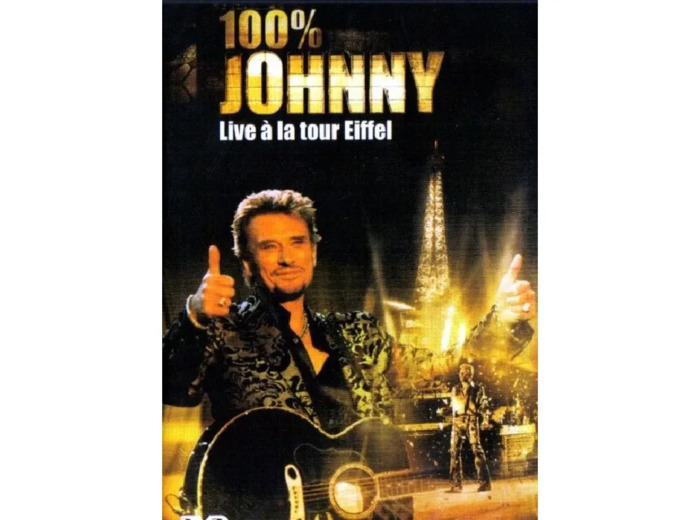 Dvd 100% JOHNNY - Live à la tour Eiffel