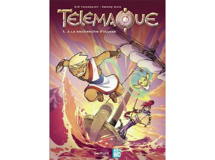 Livre Télémaque Tome 1  a la Recherche D'ulysse 48h Bd 2019