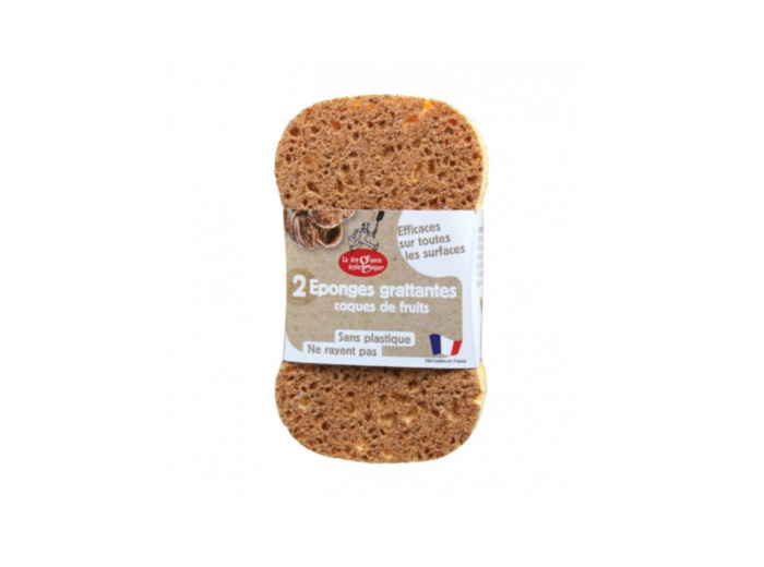Éponge grattante à coque