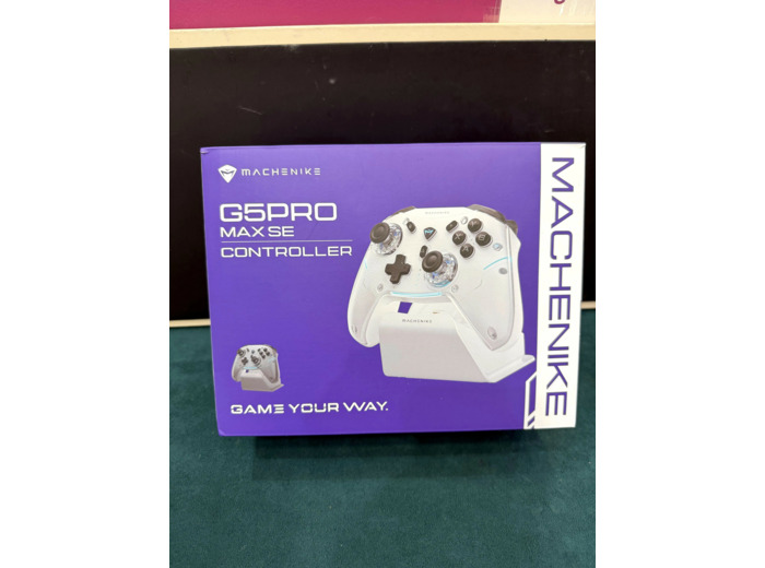 Manettes de jeu Machenike G5Pro Max SE avec station de charge, joysticks à effet Hall en option, gâchettes, éclairage RGB, manette de jeu sans fil