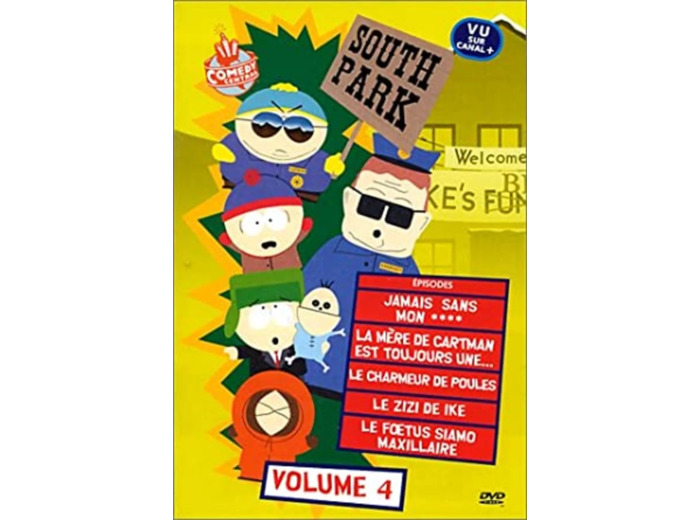 Dvd South Park - Saison 2 (Vol.4) : Jamais sans mon **** / La mère de Cartman est toujours une ... / Le charmeur de poules / Le zizi de Ike / Le foetus siamo maxillaire