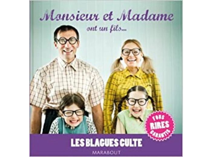 Livre Blagues culte Monsieur et Madame ont un fils