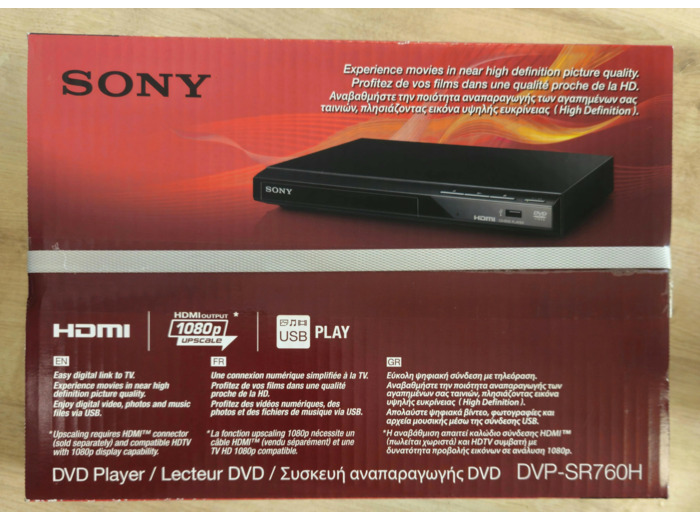 Lecteur Dvd Sony Dvp - sr760h