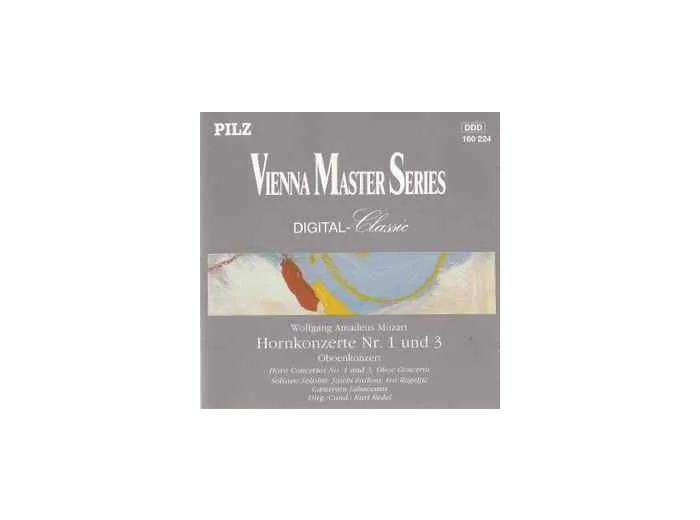 Cd Wolfgang Amadeus Mozart - Horn Concertos No. 1 and 3, Oboe Concerto (1988)
