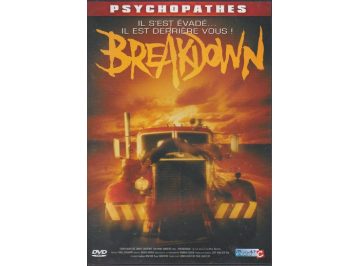 Dvd Psychopates 2 - coffret collector 3 DVD (Beakdown - psychopathe - killer cop)